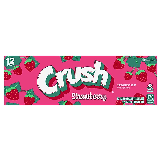 Crush Strawberry 355ml USA