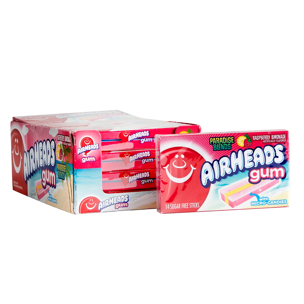 Airheads Gum Raspberry Lemonade | Montreal based exotic snacks ...