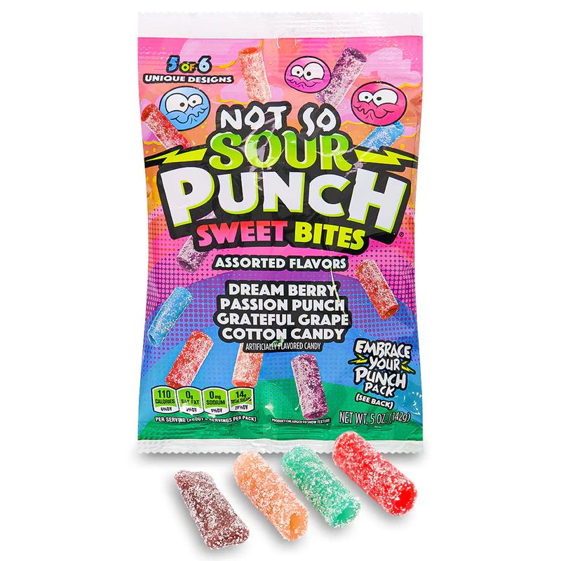 Sour Punch Not So Sour Bites Peg 5oz