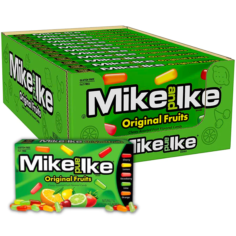 Mike & Ike Theater Box Original Fruits 141g