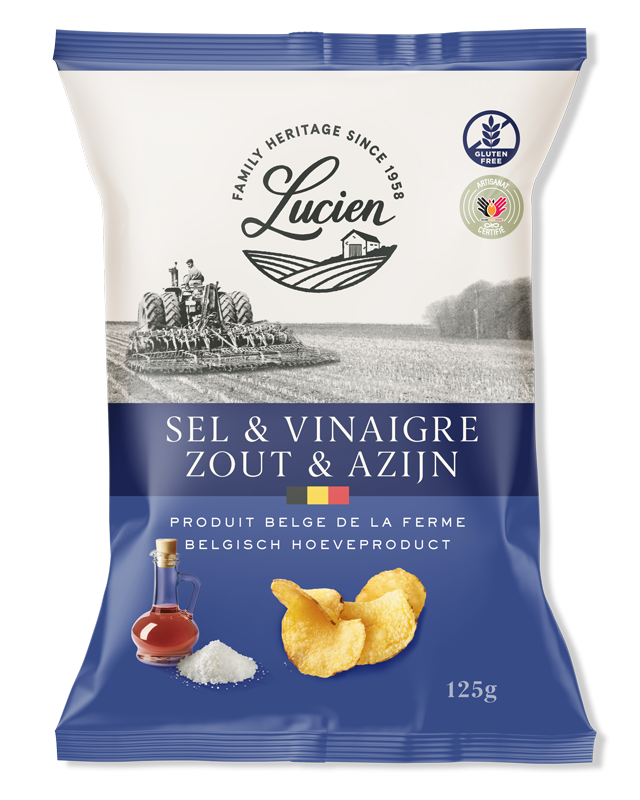 Lucien Sel & Vinaigre 125g x 10
