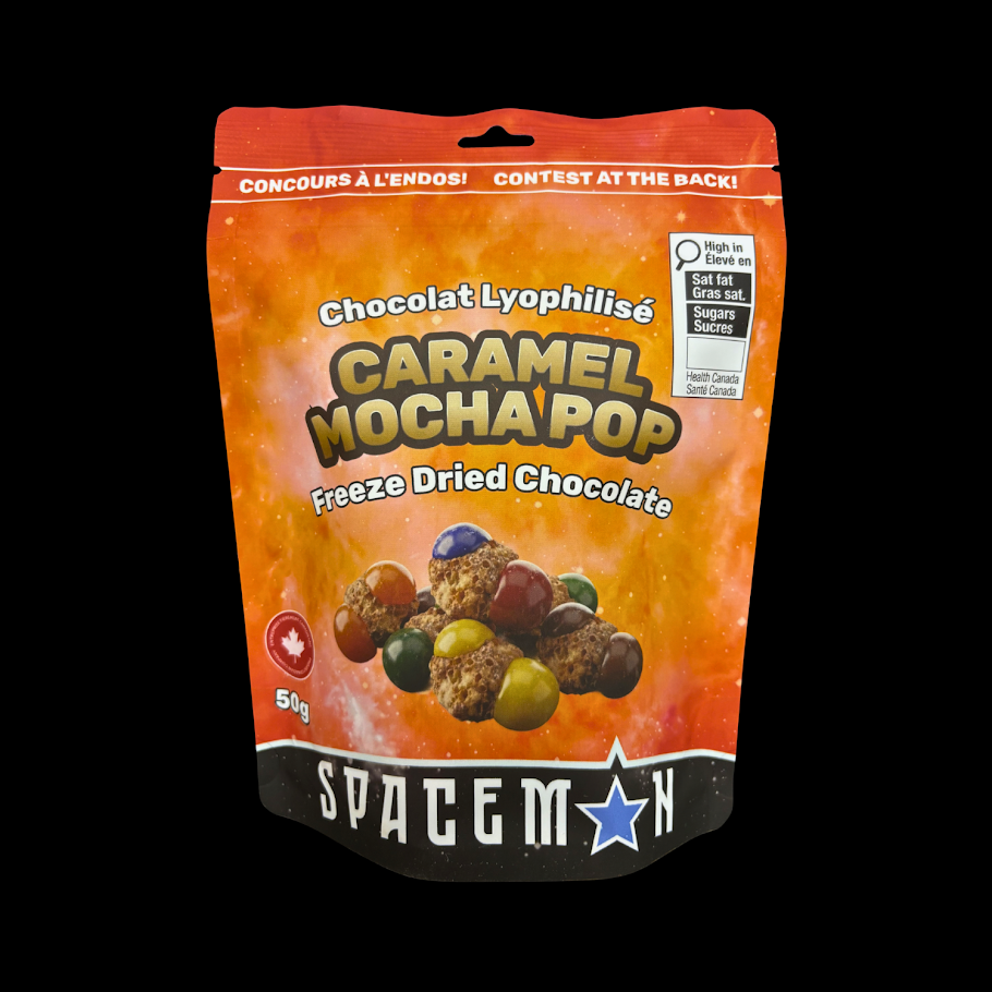 Spaceman Caramel Mocha Pop 50g x 12