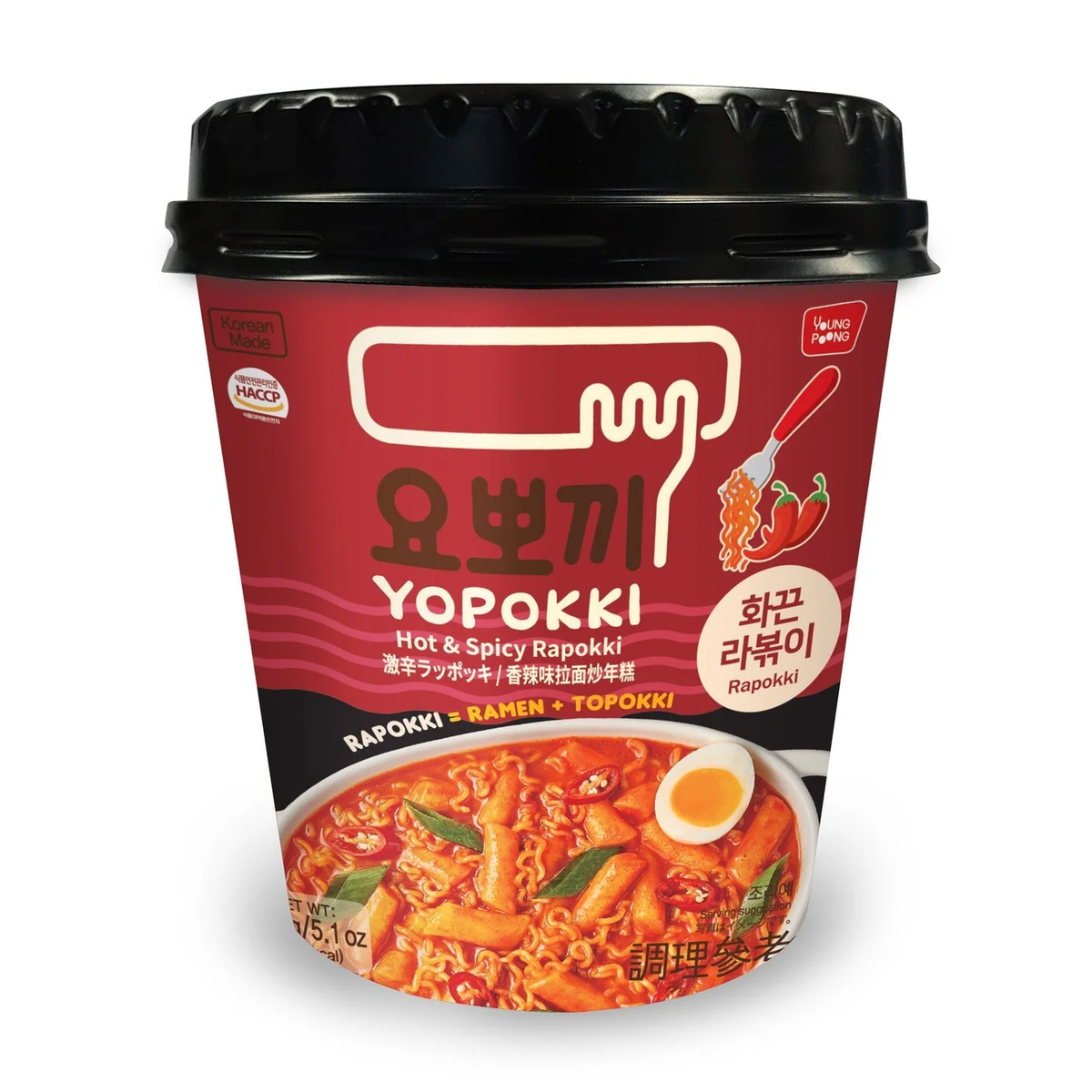 Yopokki Hot Rabokki 145g x 16