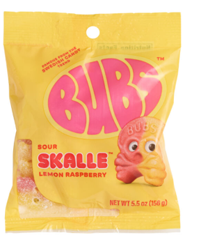 Bubs Lemon Raspberry 156 g x 8