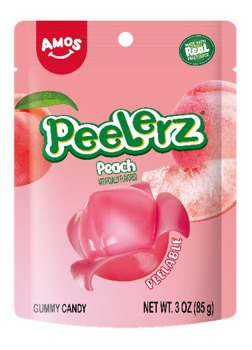 Amos Peelerz Peach 170 g x 12