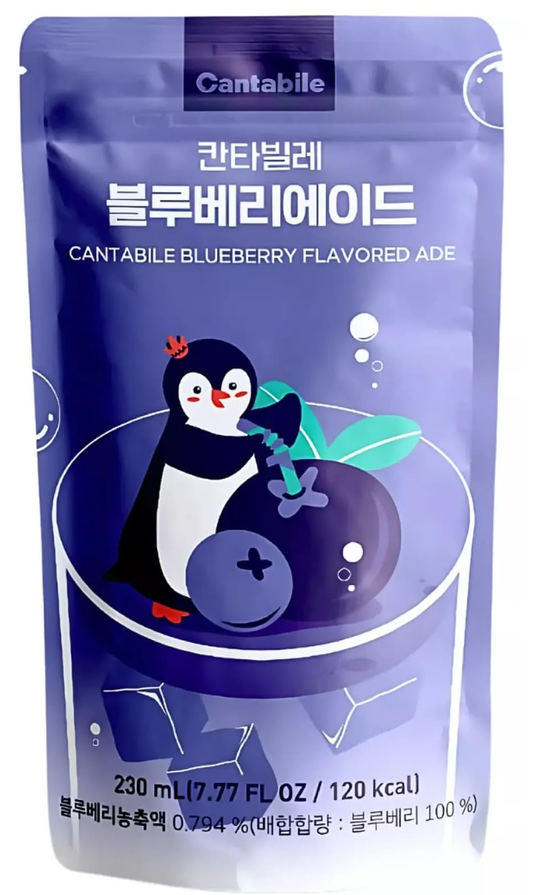 Cantabile Blueberry Ade 230ml x 10
