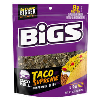 Big's Sunflower Seeds Taco Bell Supreme 152g x 12