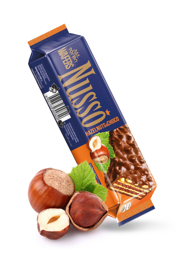 Nusso Chocolate Wafer With Hazelnut