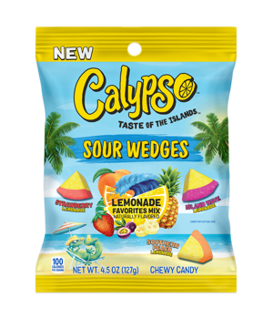 Calypso Sour Wedges Lemonade Favorites 4.5oz x 12