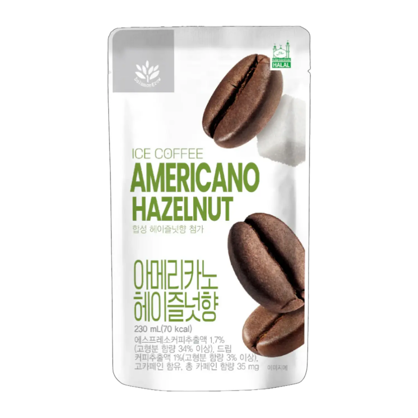 Balance Grow Americano Hazelnut 230ml x 10