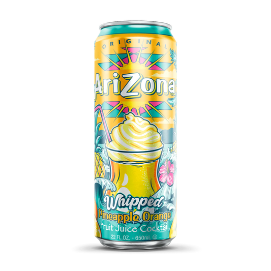 Arizona Tea Can Whipped Pineapple Orange 650ml