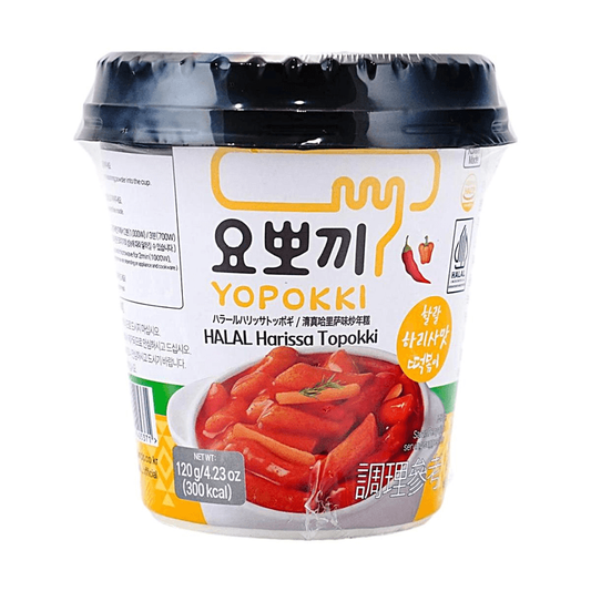 Yopokki Harissa Tteokbokki HALAL 120g x 30