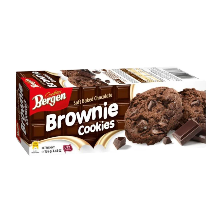 Bergen Brownie Cookies 126g