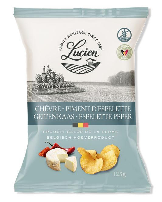 Lucien Chèvre et Piment d'Espelette 125g x 10