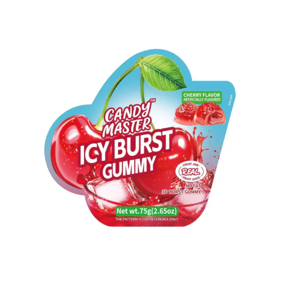 Candy Master Icy Burst Gummy Cherry 75g x 12