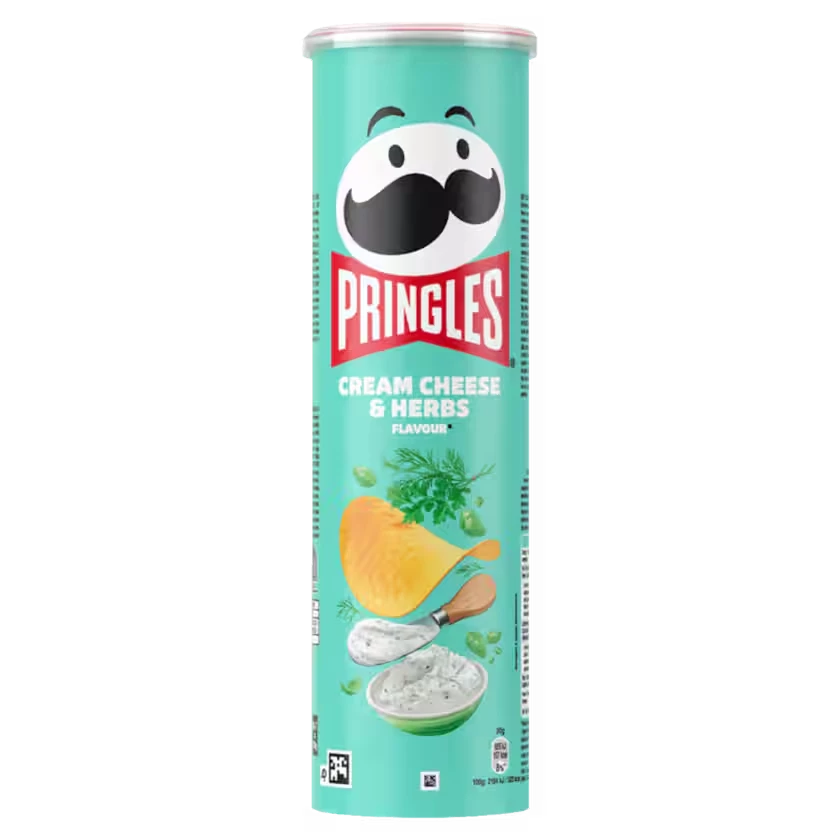 Pringles Cream Cheese & Herbs 185g x 19