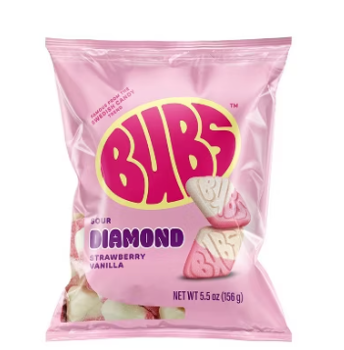 Bubs Strawberry Vanilla 156 g x 8