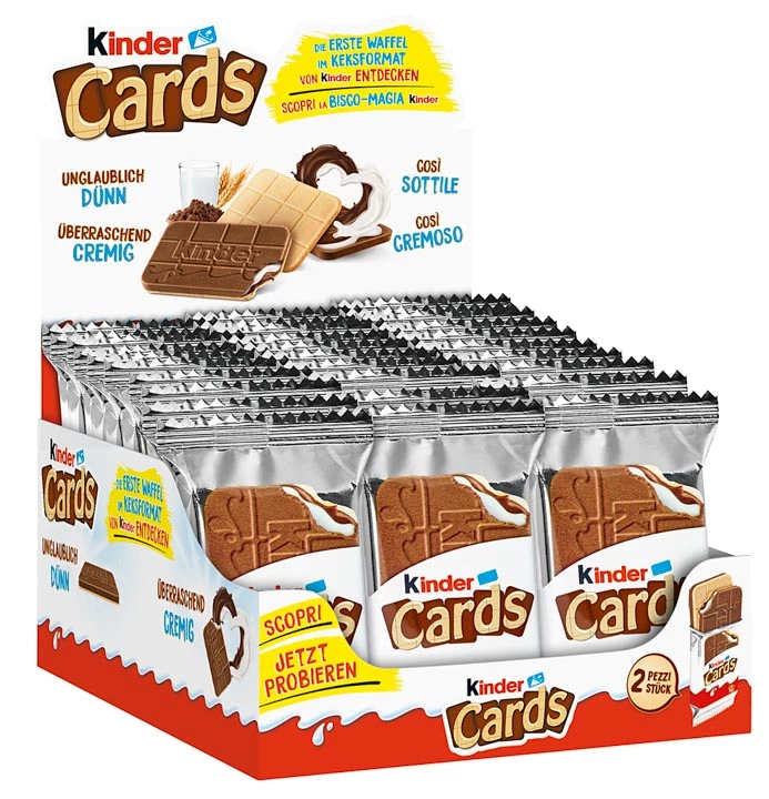 Kinder Cards T2 25.6g x 30