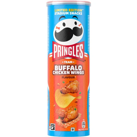 Pringles Team Buffalo Chicken Wings 165g x 19