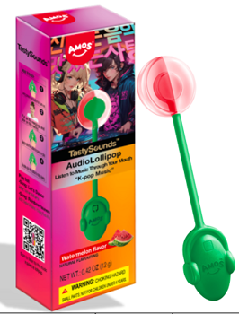 Amos Tastysounds Audio Lollipop Kpop/Watermelon