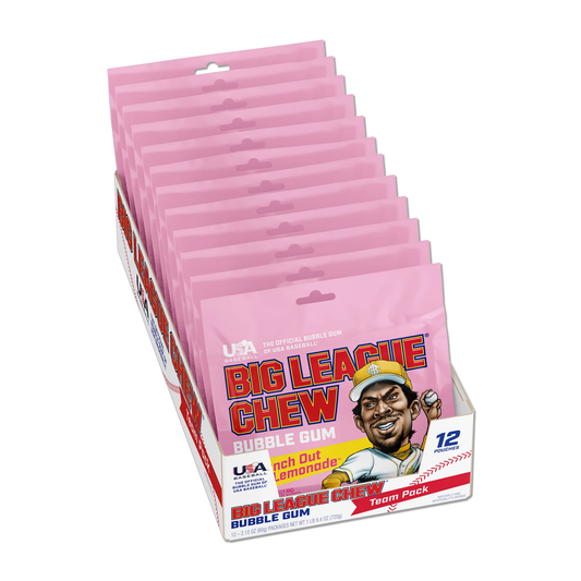 Big League Chew Pink Lemonade 60g x 12