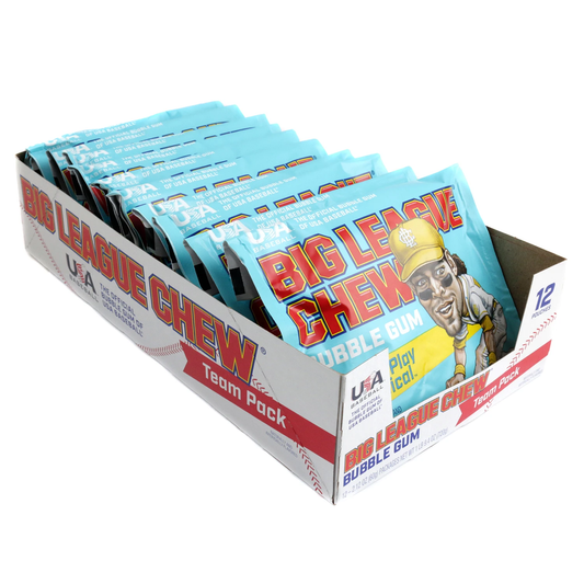 Big League Chew Lto Triple Play Tropical 60g x 12