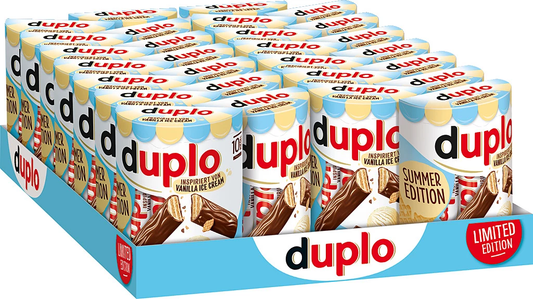 Duplo Vanilla Ice Cream Flavour 182g x 28