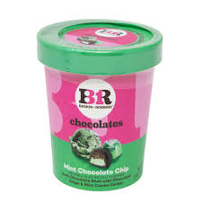 Frankford Baskin Robbins Chocolates Mint Choc Chip 5oz