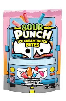 Sour Punch Ice Cream Truck Bites 9oz