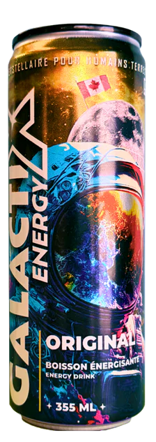 Galactix Energy Drink Original 355 mL