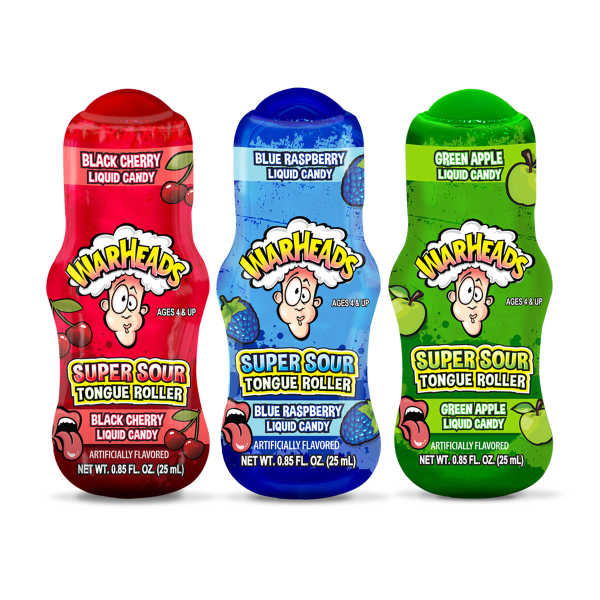 Warheads Super Sour Tongue Roller Liquid Candy