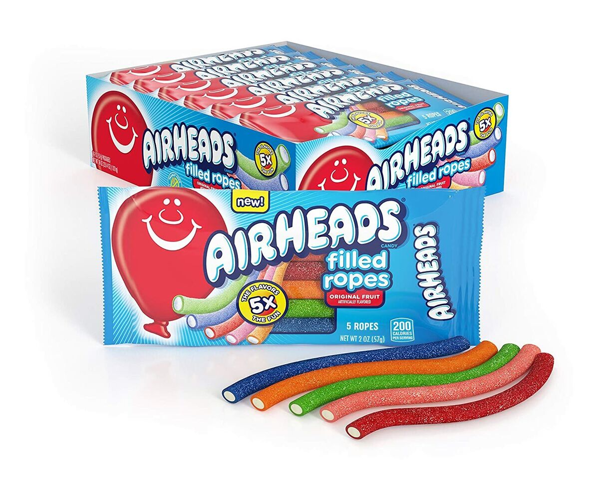 Airheads Filled Ropes Assorted 5oz