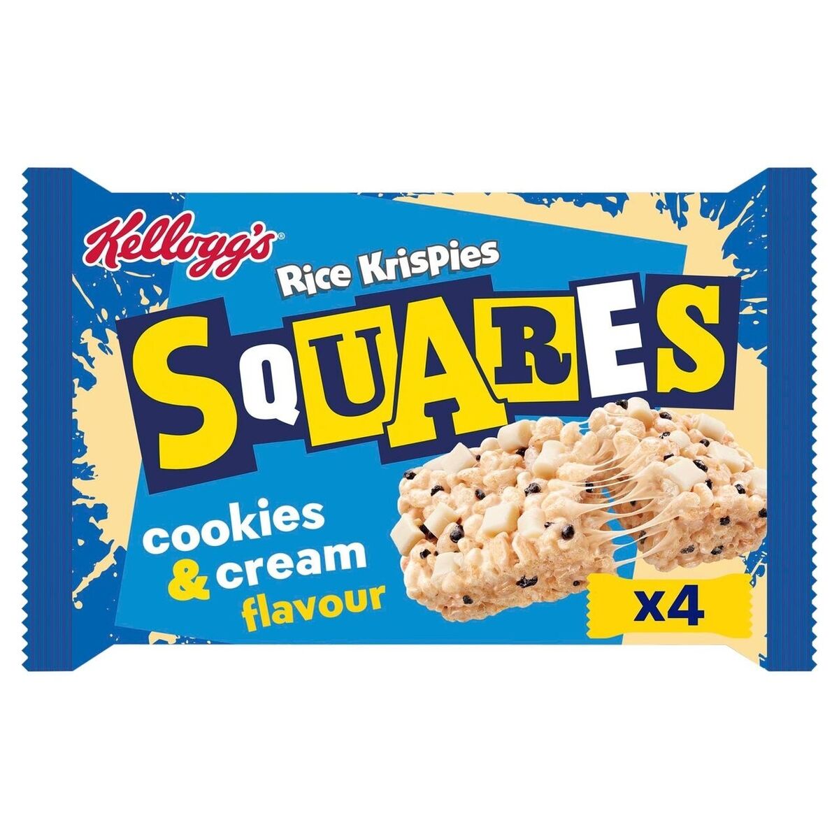 Kelloggs Rice Krispies Squares Cookies & Cream 4pk (4 x 34g)