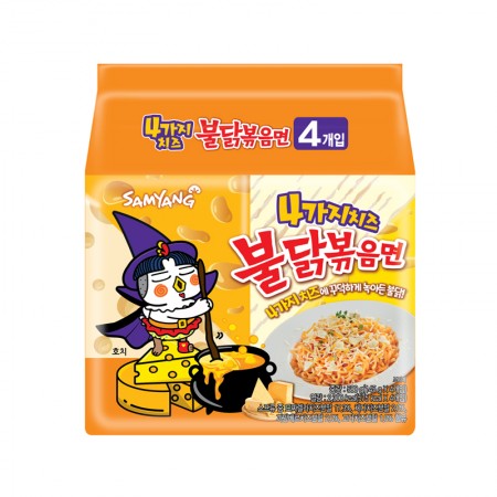 SAMYANG Buldak Flavor 4 Type Cheese Ramen 145g