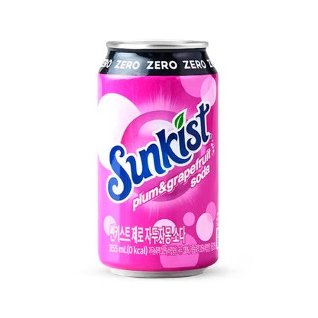 KWANGDONG Sunkist Zero Plum Grapefruit Soda 355ml