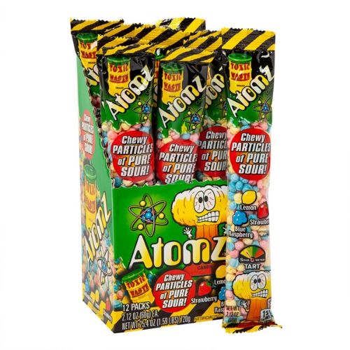 Toxic Waste Atomz Sour Chewy Candy