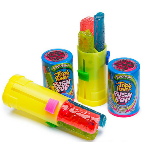 Topps Push Pop Triple Power Original 1.2oz