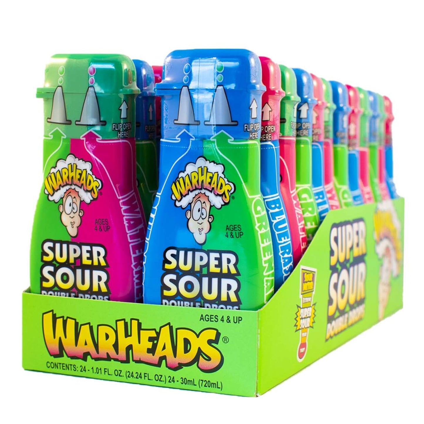 Warheads Super Sour Double Drops Liquid